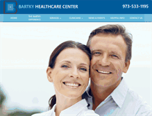 Tablet Screenshot of bartkyhealth.com